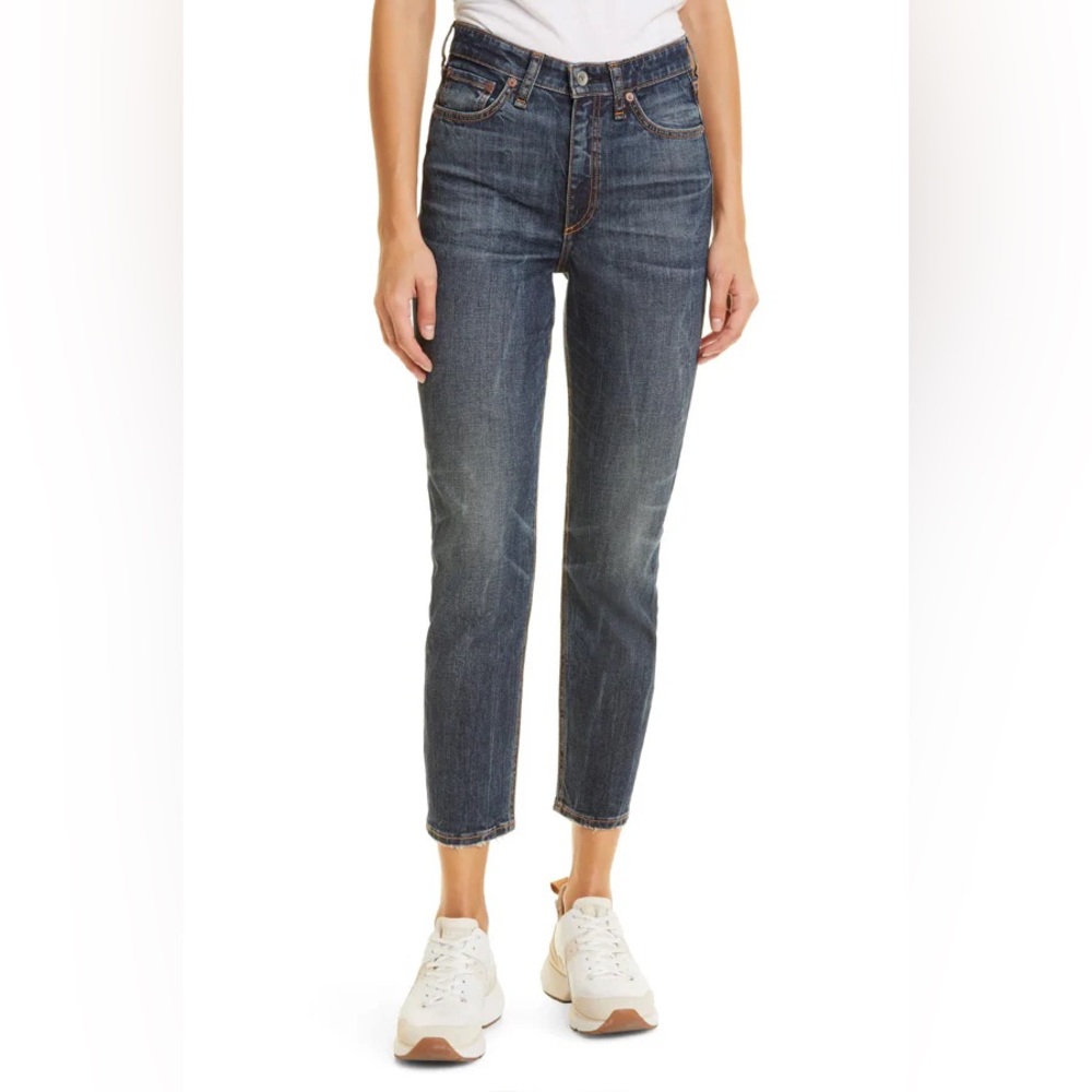 Rag and Bone Nina High Rise Ankle Cigarette Jean